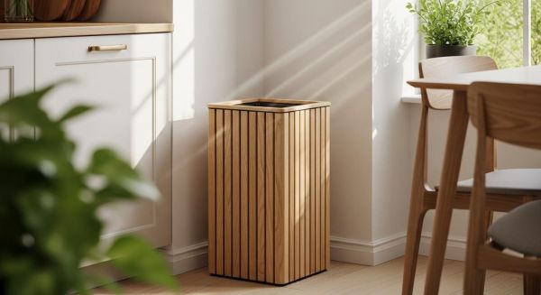 Pourquoi la poubelle en bois est-elle une solution élégante et écologique ?